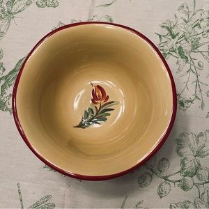 Vintage Siena Soup/Cereal Bowl by Gail Pittman NWOT